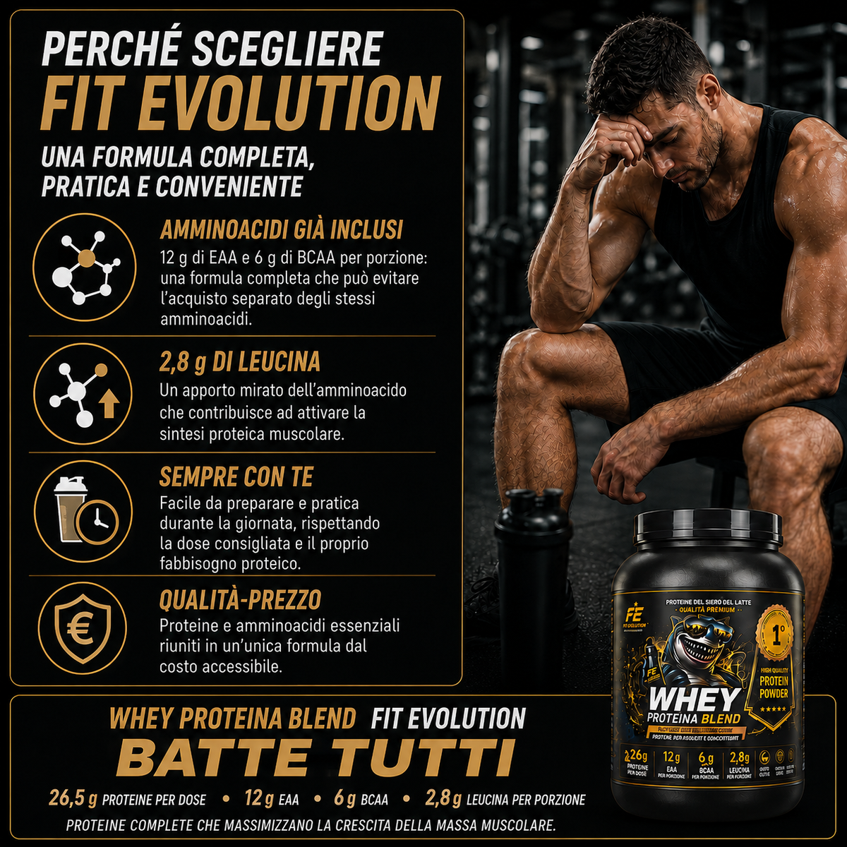 WHEY PROTEINA BLEND – FIT EVOLUTION