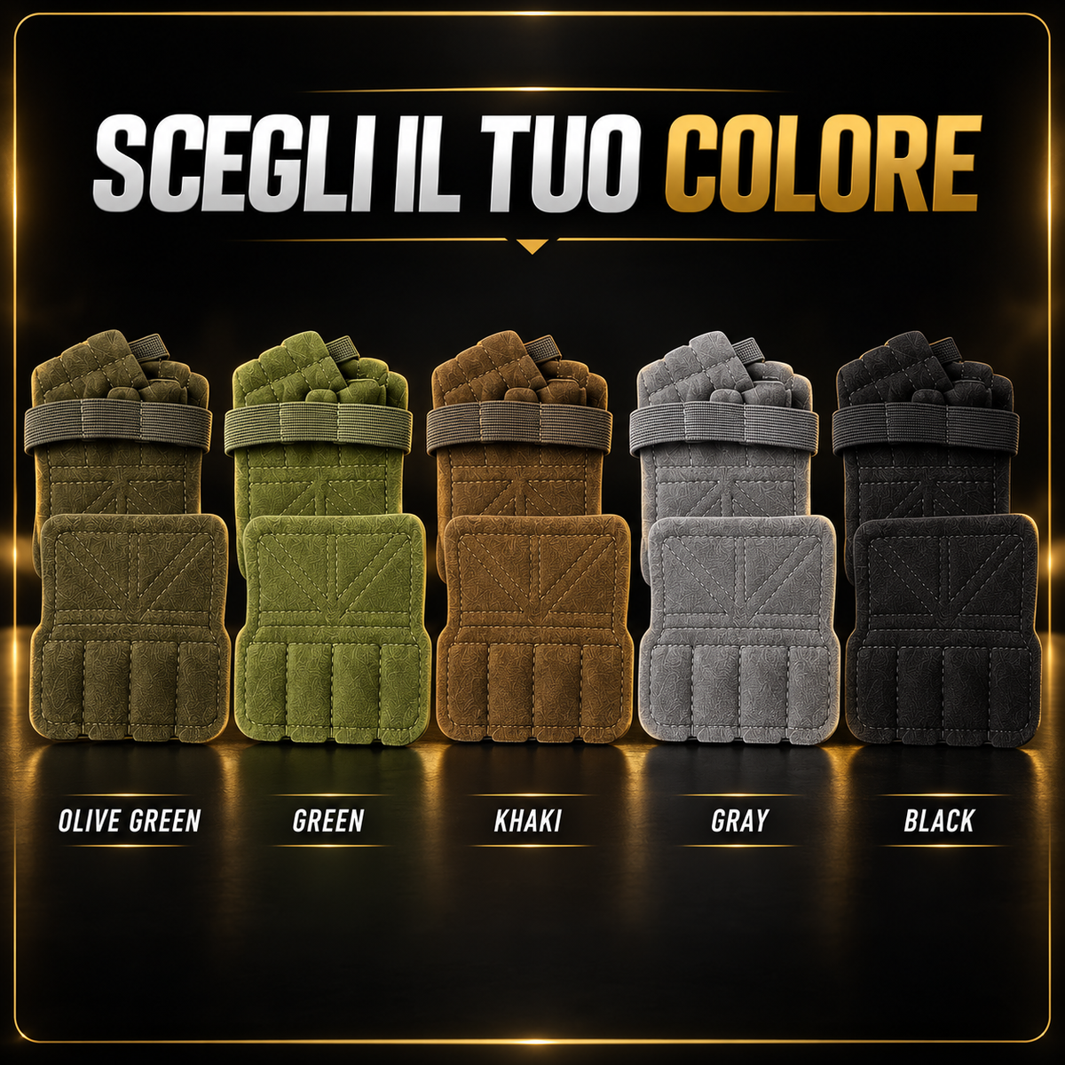 PALM GRIP PRO™ – Paracalli Premium in Vero Camoscio