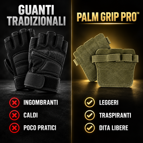 PALM GRIP PRO™ – Paracalli Premium in Vero Camoscio