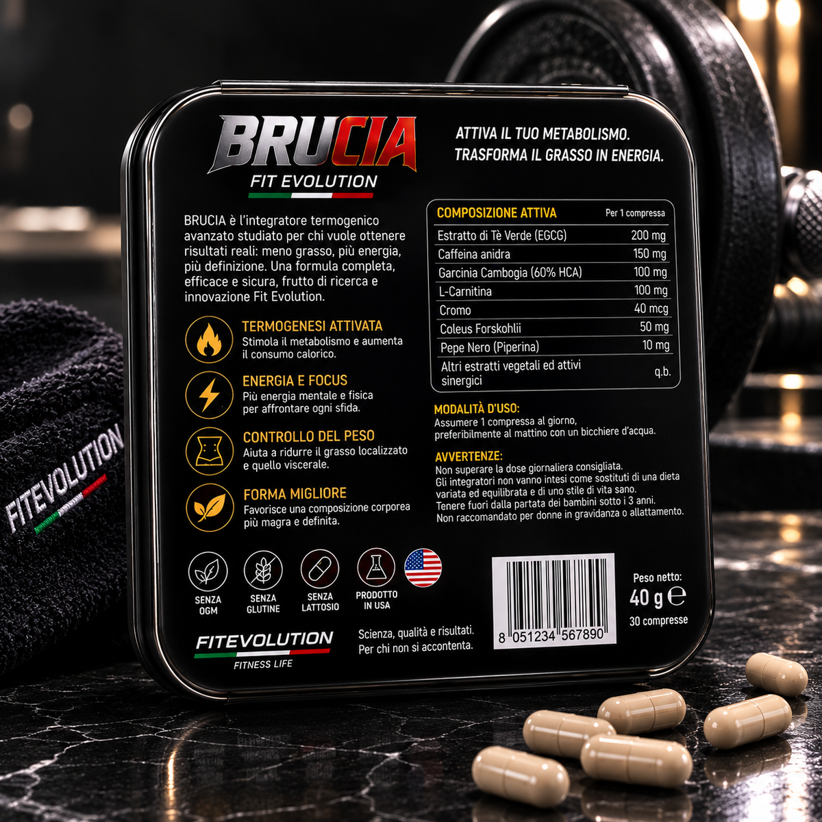 Brucia® | Integratore Termogenico Avanzato