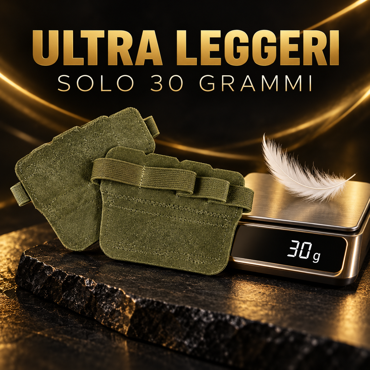 PALM GRIP PRO™ – Paracalli Premium in Vero Camoscio